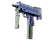 MAC-10 | Indigo (Battle-Scarred)